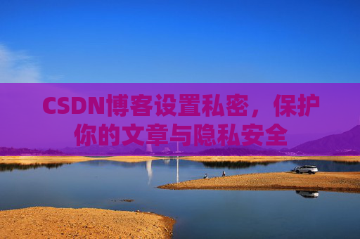 CSDN博客设置私密，保护你的文章与隐私安全